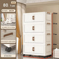 Home Bathroom Vanity Drawer Storage Cabinet Sundries Organizer for Bedroom Kitchen - Compact Utilitarian Furniture