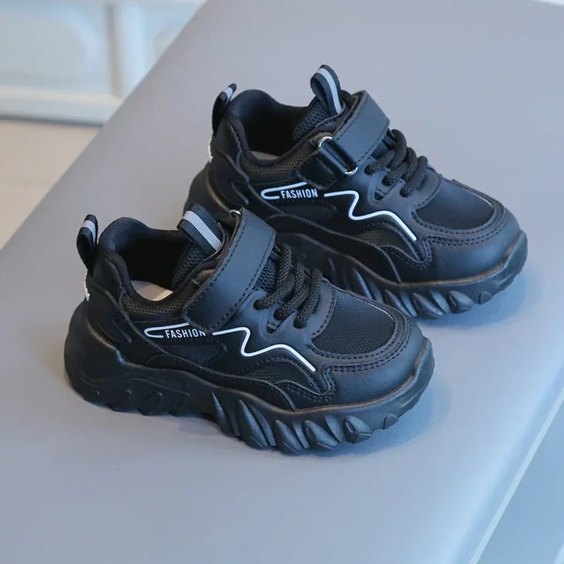 Kids' Dad Shoes for Boys and Girls Casual Shoes Student Outdoor Sports Shoes Children  Leather Lightweight, Breathable Non-Slip