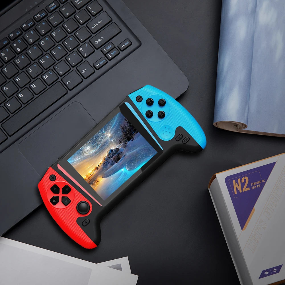Retro Handheld Video Game Arcade Console 3.5inch LCD Screen Built-in 500 Games Portable Game Player TV Connect Nostalgic Console