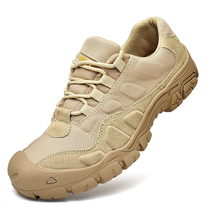 Trendy Original Men's Hiking Shoes Suede Leather Boots Waterproof Low Cut Tactical Boots Hunting Sneakers Classics Comfort shoes
