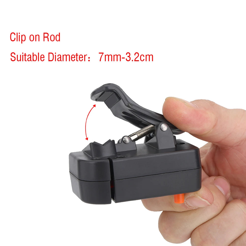 Fishing Depth Finder Fishing Line Meter Counter Professional Clip on Rod Fishing Line Counter Depth Finder Digital Diaplay 99m