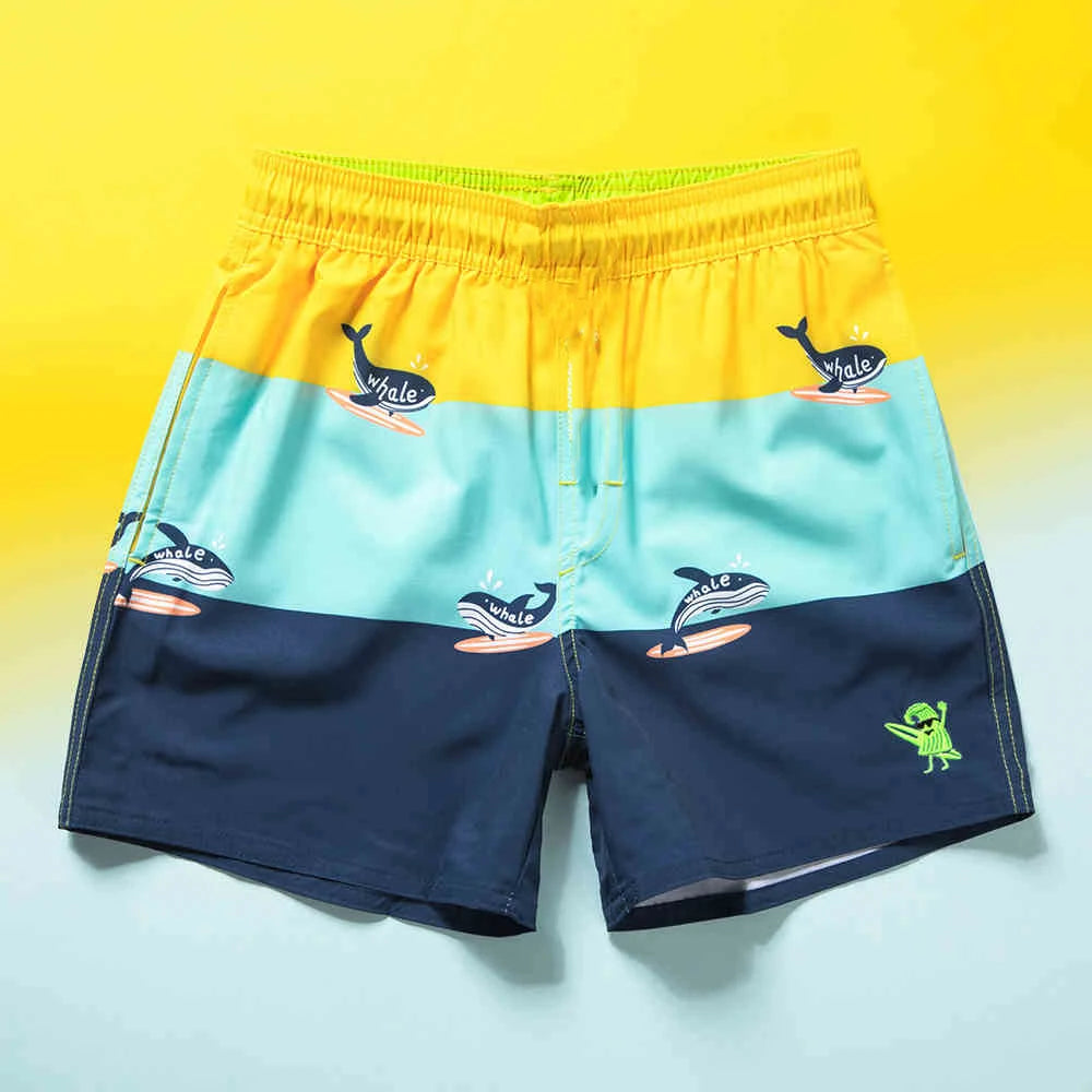 Kids Swim Trunks For Summer Outdoor Diving Beach Shorts For Boys And Girls, Comfortable And Casual Family Beach Shorts