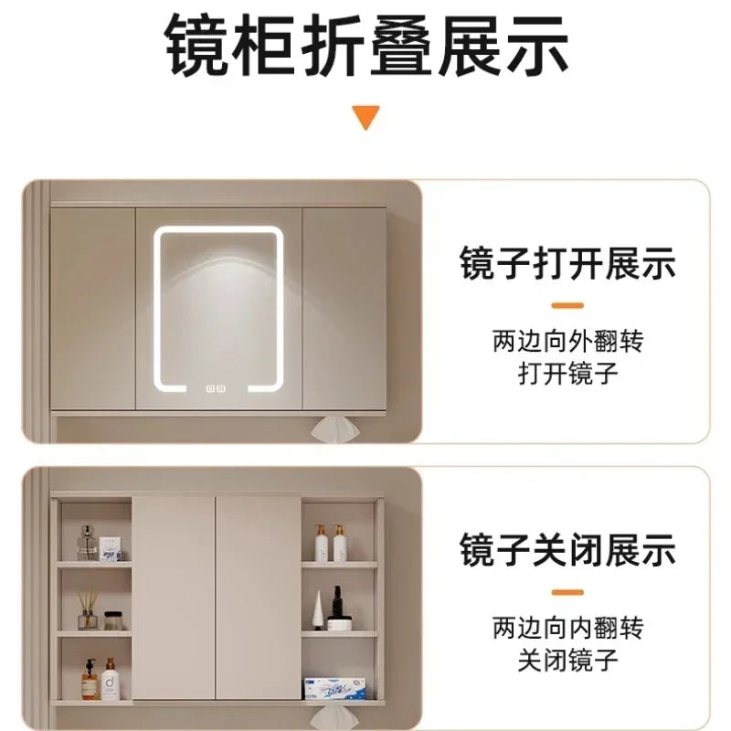 Mirrors Storage Muebles Para El Hogar Maderaa Home Furniture Ceramics Toilet Cabinets Washbasin Vintage Vanity Light Cabinets