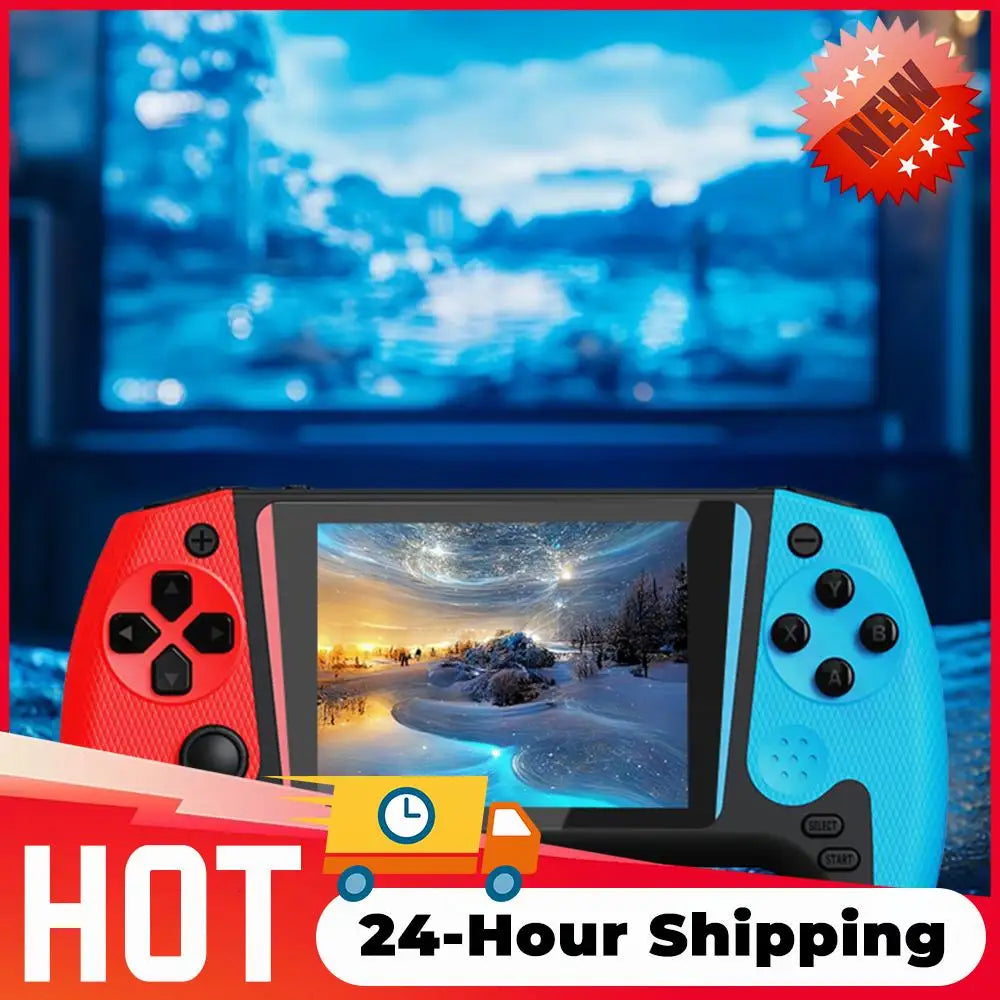 Retro Handheld Video Game Arcade Console 3.5inch LCD Screen Built-in 500 Games Portable Game Player TV Connect Nostalgic Console