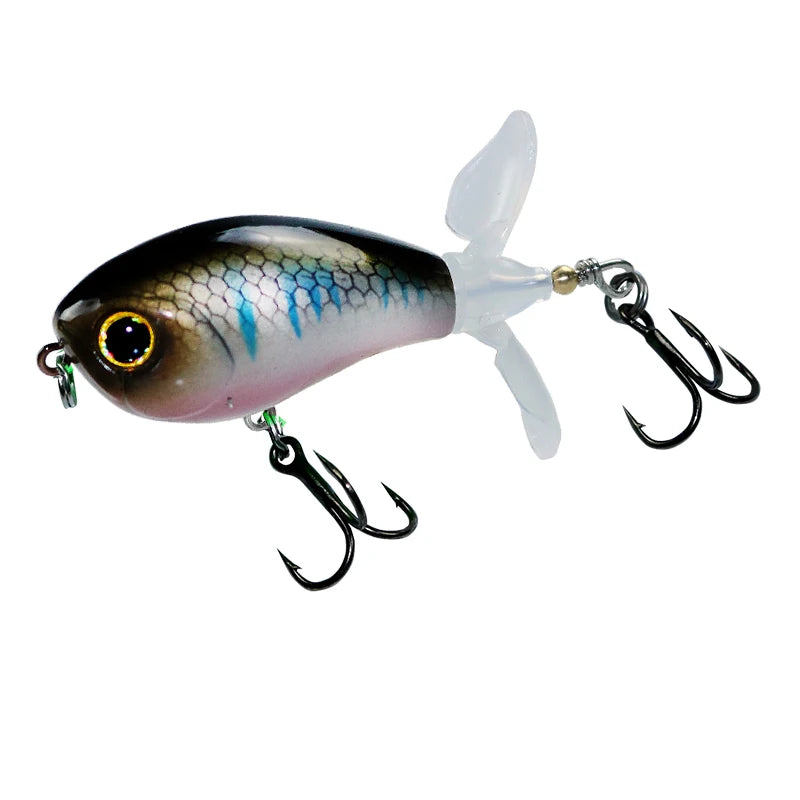 Topwater Pencil Spinner Baits, Fishing Lure, Crank Bass, Crankbait Surface, Artificial Hard Baits, Buzzbait Fishing, 7.7g, 11.2g
