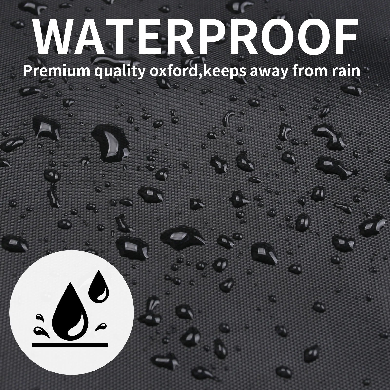 Outdoor BBQ Grill Covers For Charcoal & Gas Grills Waterproof Anti-Dust Weather-Resistant Anti-UV Heavy Duty Barbecue Cover