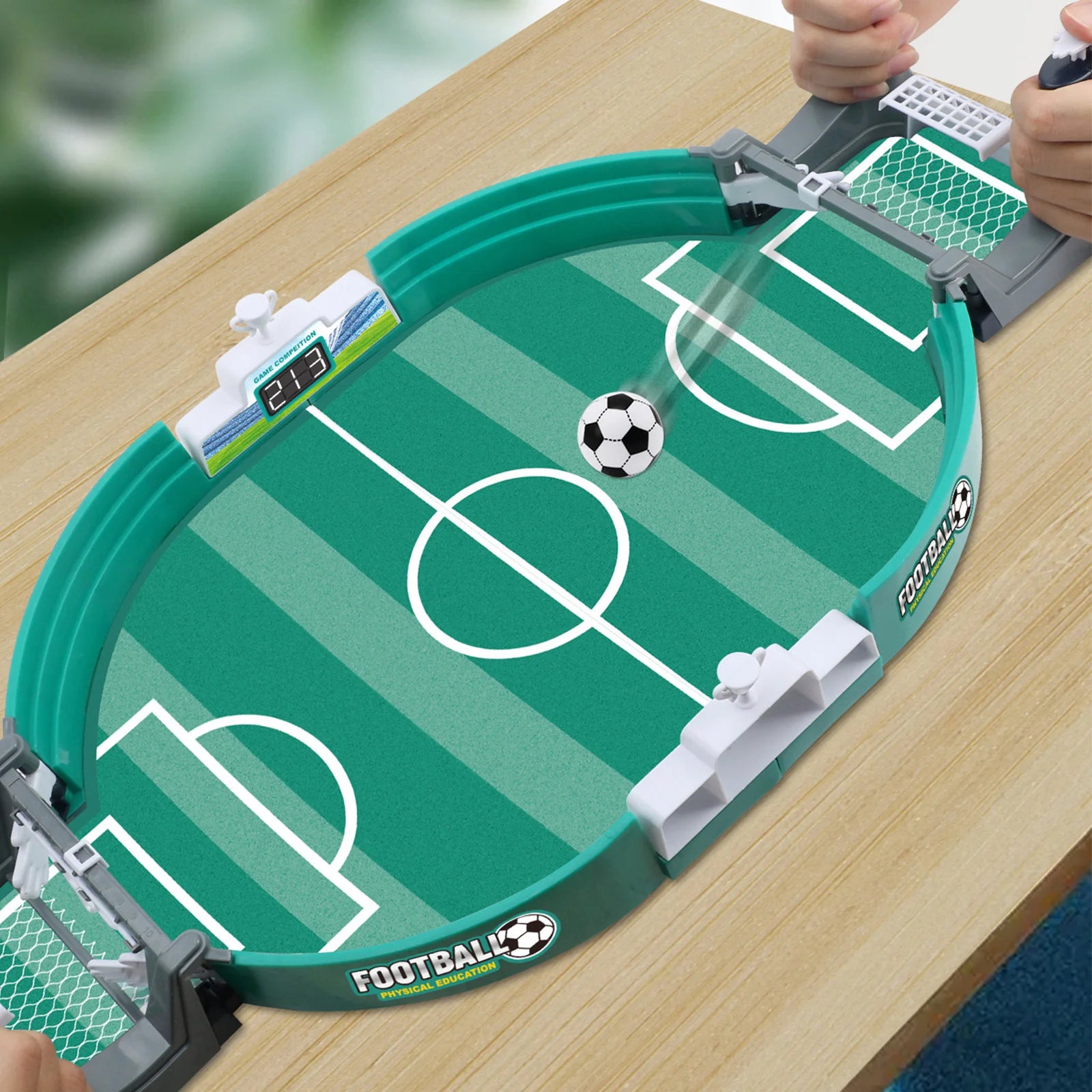 Kids Football Battle Board Game with 2/4/7 Footballs Parent-child Interactive  Leisure Soccer Battle  for Kids Adults