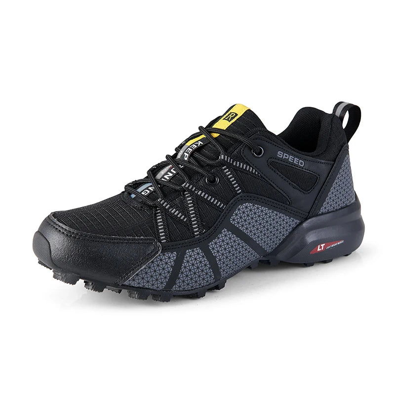 Waterproof Hiking Shoes Men‘s Outdoor Trekking Sneakers Mountain Climbing Camping Trainers Hunting Tactical Boots Bike Shoe Male