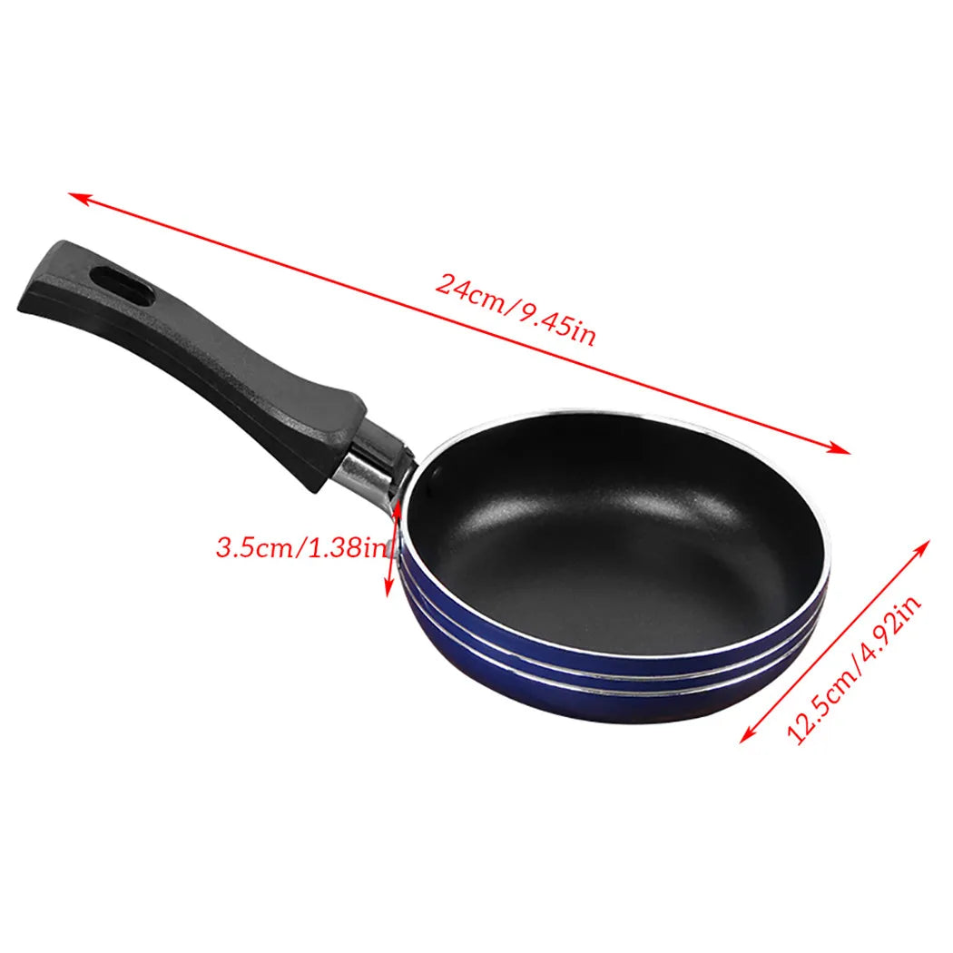 12/14/16cm Pan Frying Egg Skillet Pot Mini Cooking Omelette Pans Non-Stick Thickened Frypan Pot Fried Eggs Saucepan Kitchen Cook