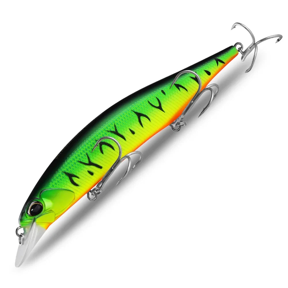 BEARKING 12cm 18g hot model fishing lures hard bait 10color for choose minnow quality professional minnow depth1-1.8m