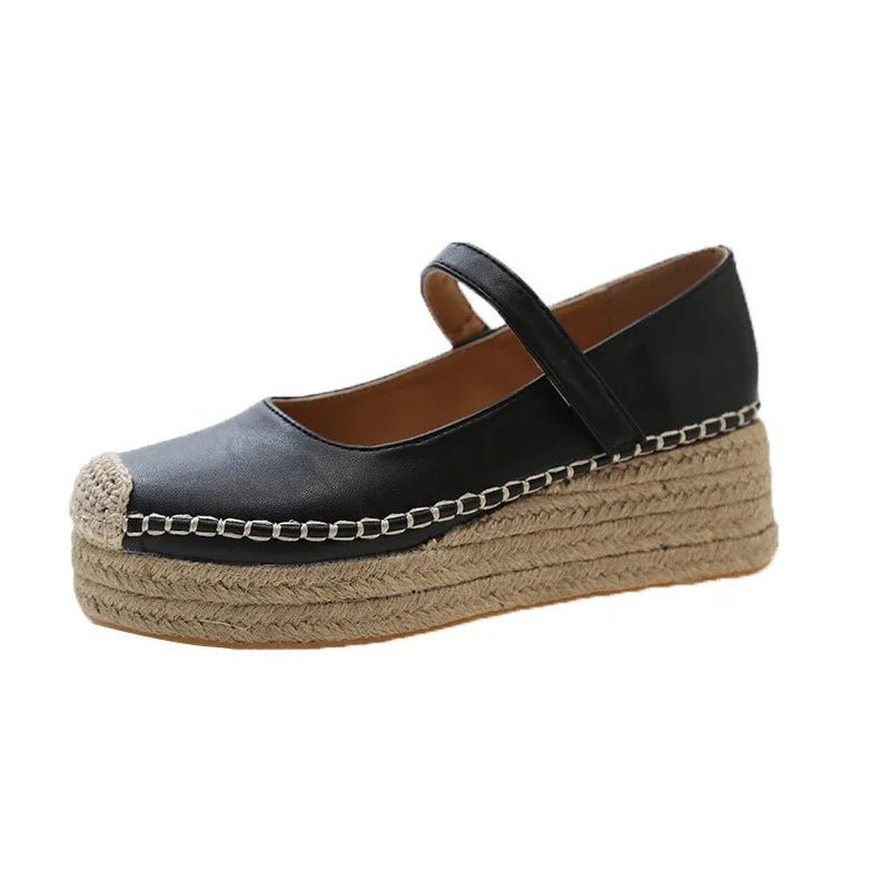 Flat Shoes for Women Wedge Platform Casual Espadrilles Barefoot Comfortable Fashion Offer