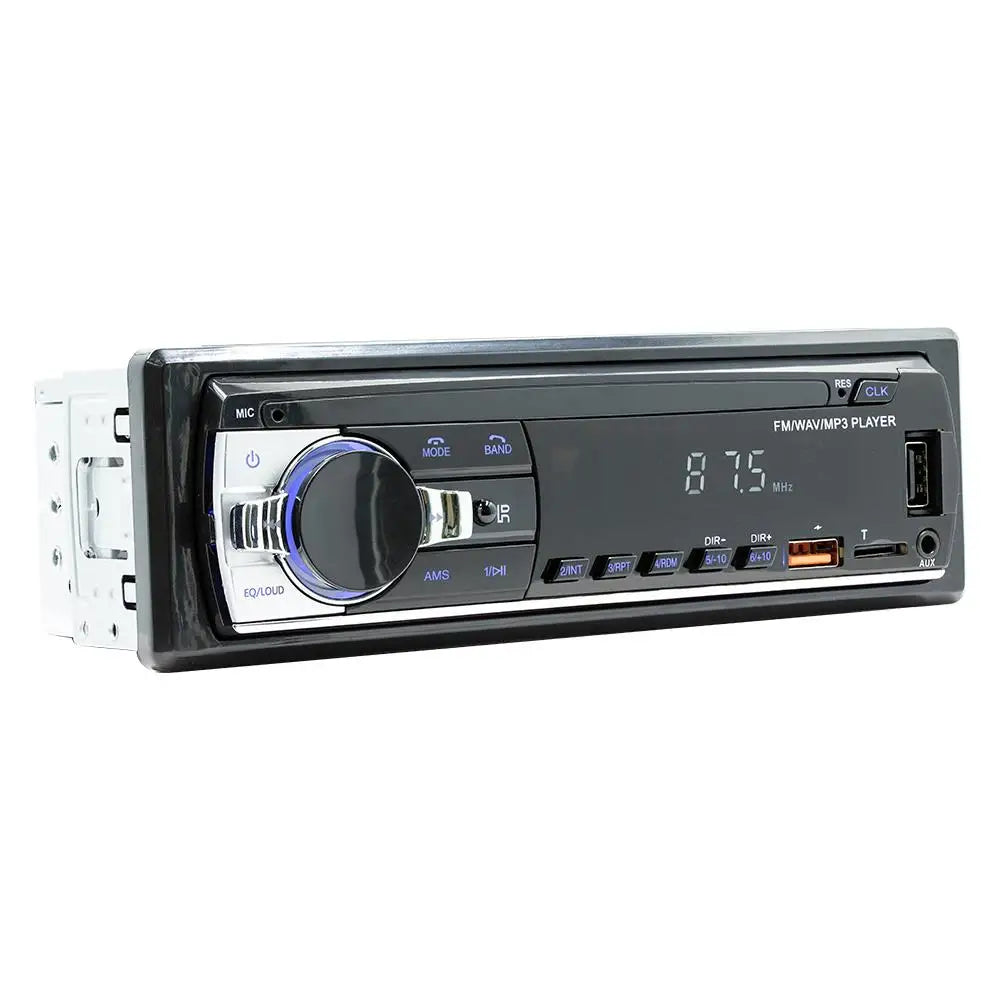 Car Radio 1 din Stereo Player Digital Bluetooth Car MP3 Player 60Wx4 FM Radio Stereo Audio Music USB/SD with In Dash AUX Input