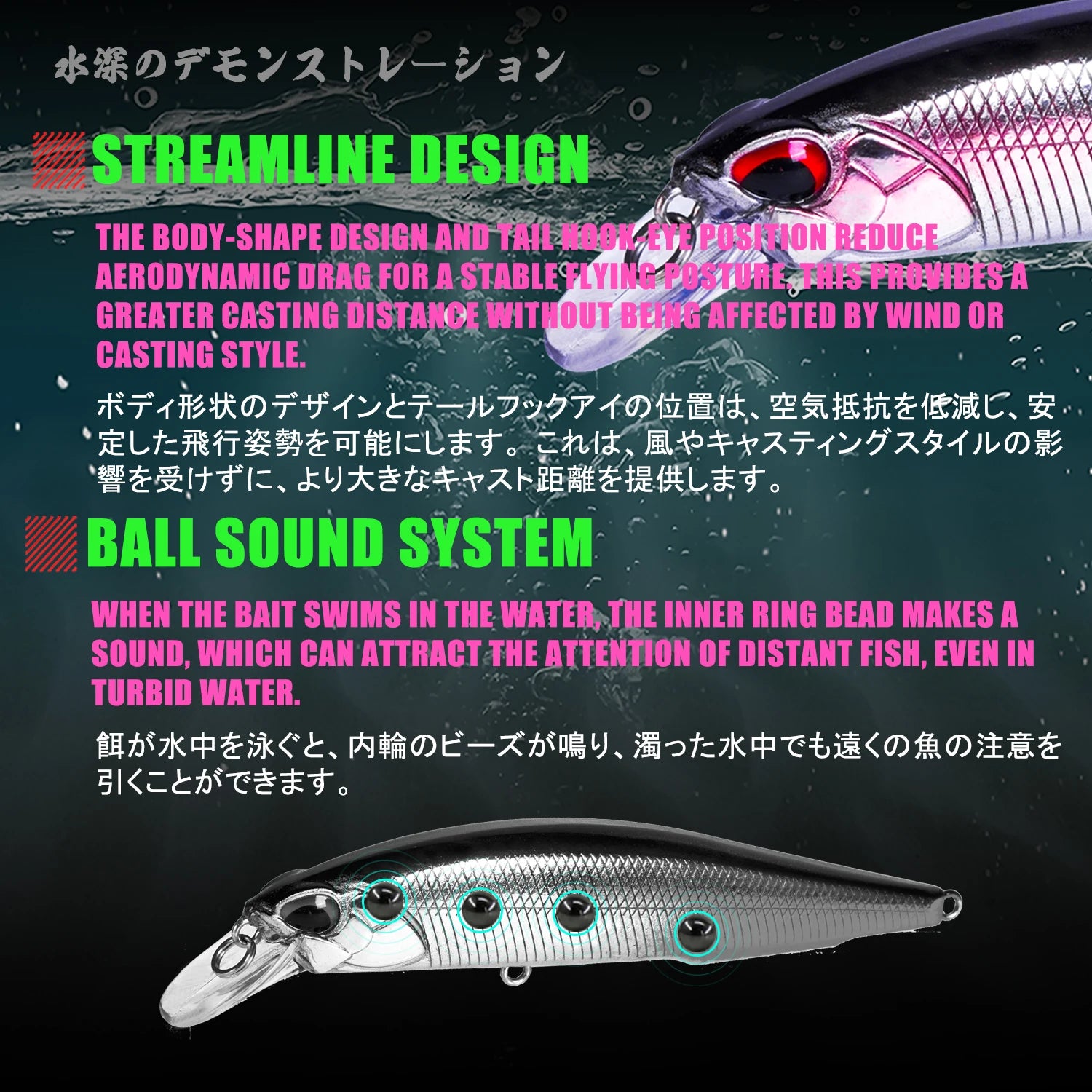 Fishing Lure Minnow Weights 13g 10cm Isca Artificial Depth 0.5-1.3m Bait Pesca Wobblers Pike Carp Fish Tackle Leurre Accessories