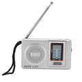 Portable Radio DSP Chip AM FM Transistor Radio with Built in Speaker for Home Travel Entertainment Work Emergency Mini Radio