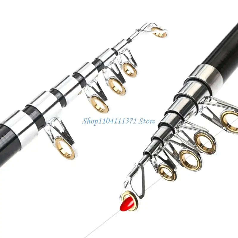 P9FC Light weight Fishing Rod with Innovative Fold for Portables Storage and Reduced Fatigue During Long Fishing