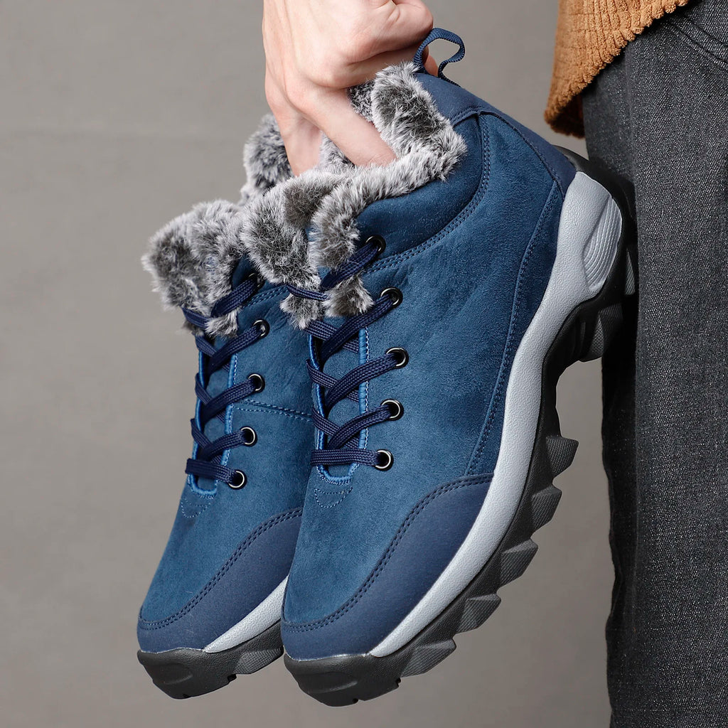 Men Snow Boots Winter Outdoor Walking Shoes Light Sneakers for Men Winter Shoes Botines Tenis Mens Hiking Ankle Boots Footwear