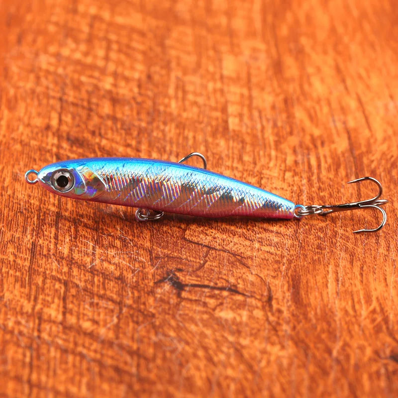 Micro Sinking Pencil Lure 3g 5g Mini Silver Fish Hard Bait All Depth Freshwater Saltwater Artificial Fishing Lure