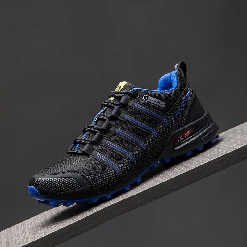 Men's Hiking Shoes,Rubber Soles, Non-Slip And Wear-Resistant All-Terrain Hiking Sports Shoes, Camping And Hunting Training Shoes