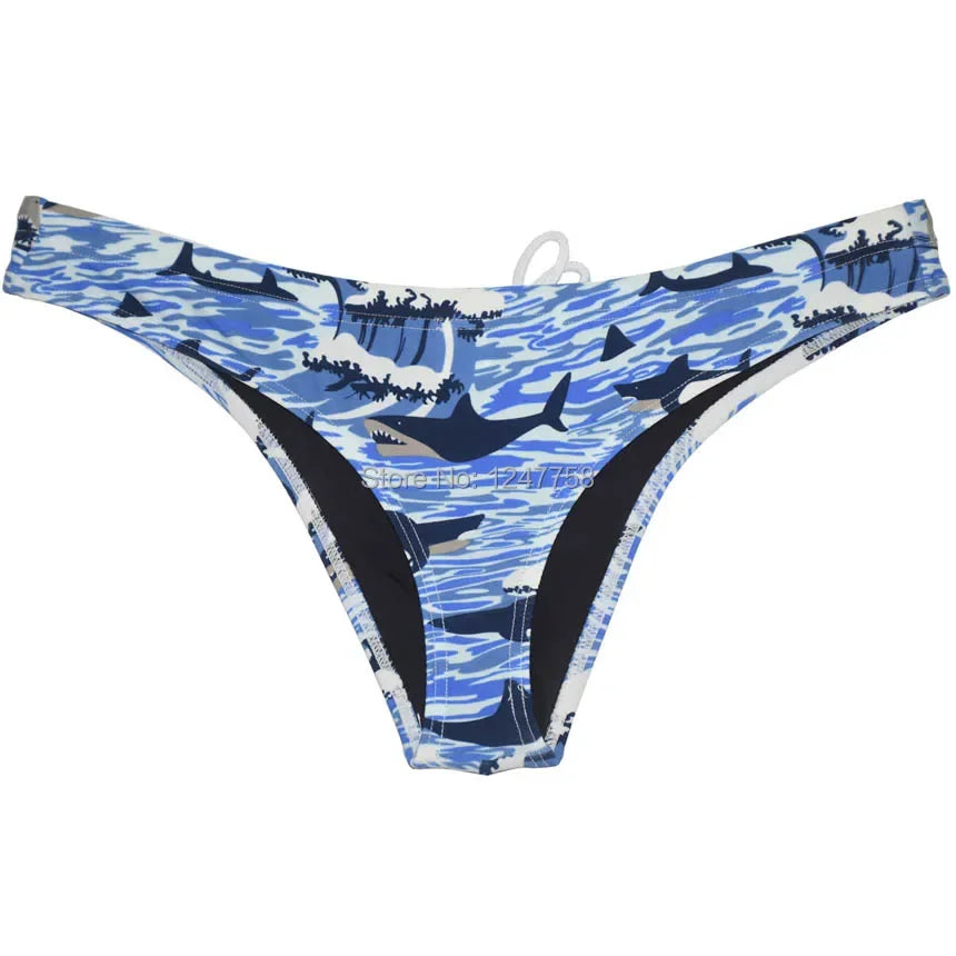 Swimwear Sexy Mens Swim Briefs Men's Shorts Low Waist Swimsuits Underwear Sports Bathing Suit Beachwear Bikini
