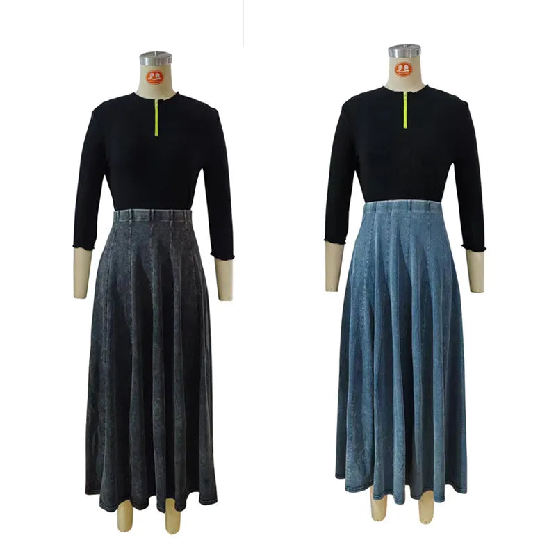 Kids Girls Panel Casual Skirts Mom Daughter Fashion Sporty Family Matching Spring Summer Skirt Clothing
