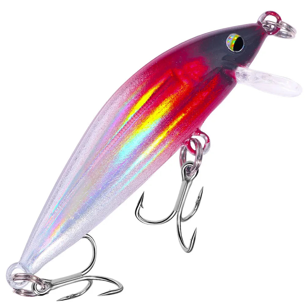 3GFloating Minnow Lua Lure5CMLength Freshwater Special Creek Fish Bass Crappie Mandarin Fish Horse Mouth Full Swimming Layer Bio