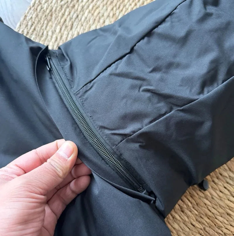 For Men in Autumn and Winter Hiking Camping Fishing Outdoor Activities Traveling Self-driving Mid-length Cotton-padded Clothes