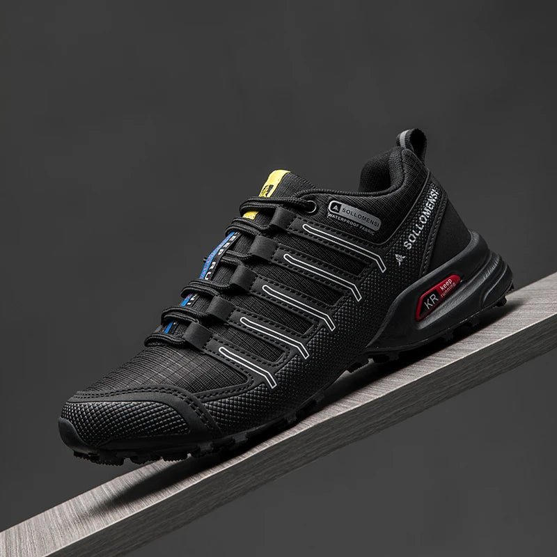 Men's Hiking Shoes,Rubber Soles, Non-Slip And Wear-Resistant All-Terrain Hiking Sports Shoes, Camping And Hunting Training Shoes