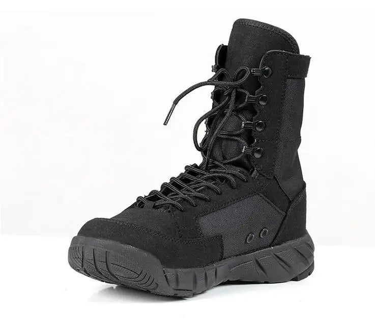 Men Tactical Boots Breathable Mesh Hiking Desert Boot Climbing Hiking Shoes Ankle Hunting Boots for Men