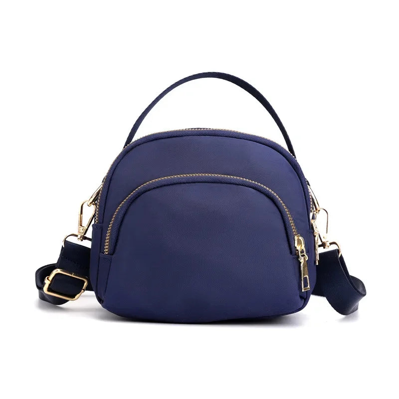 Women Handbag and Purse 2025 New Designer 3 Layers Large Capacity Shoulder Bags Lady Crossbody Bag Sweet Red Black Bolso Mujer