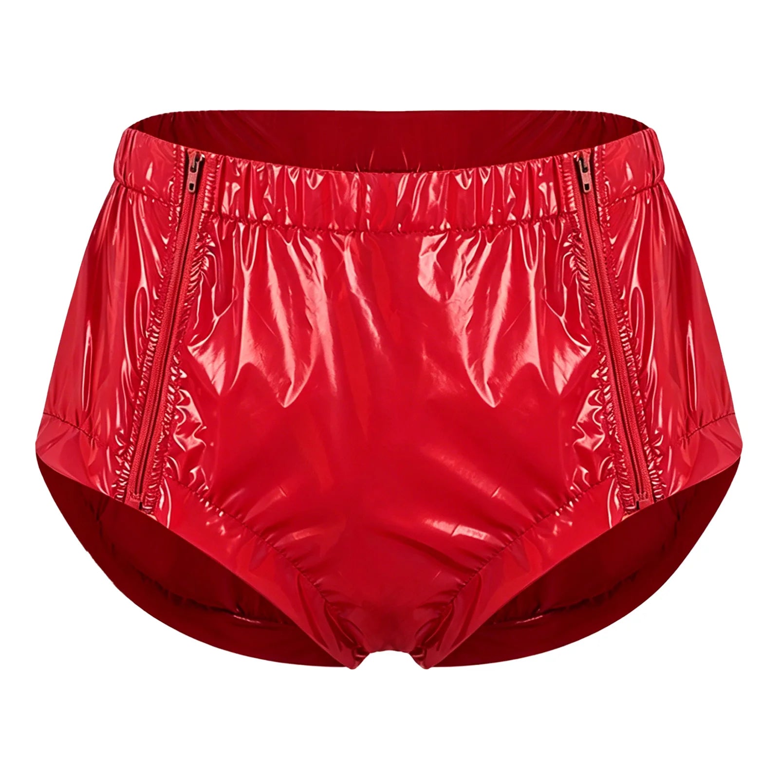 Mens Adaptive Underwear Waterproof Diaper Cover Front Pressing Buttons Anti-leak Briefs Bottoms for Elderly Special Needs