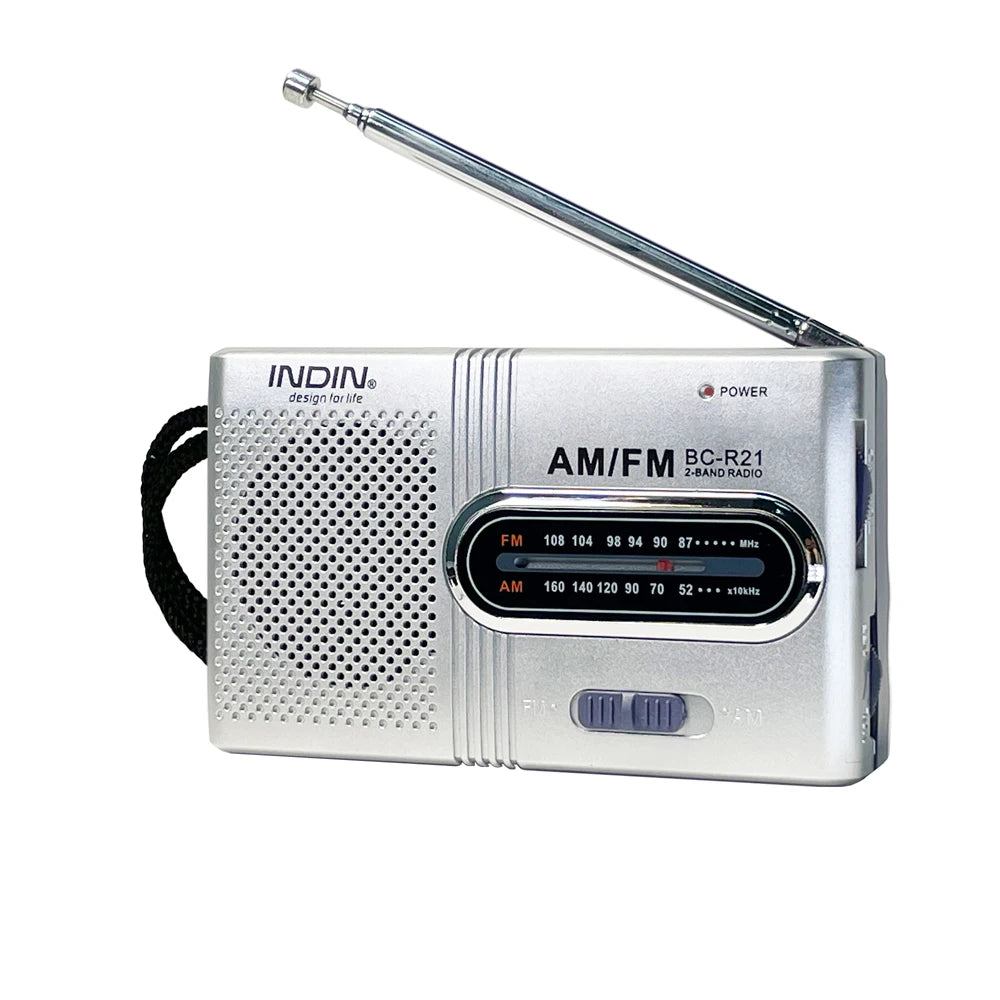 Portable Radio AM FM Transistor Radio with Loud Speaker, Ideal Gift for famlily Suitable for  Indoor, Outdoor and Emergency