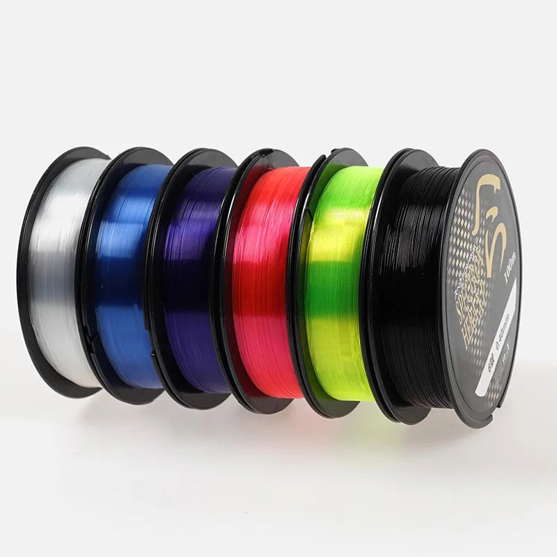 100m Monofilament Nylon Fishing Line Japan Material Not Fishing Line Bass Carp Fish Fishing Accessories Mainline Tippet