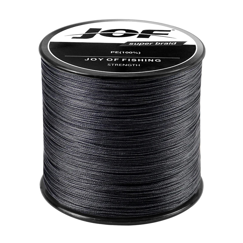 JOF Braided Fishing Line 4 Strands 1000M 500M 300M Multifilament Line Carp Fishing 8-80LB PE Line Sea Fishing 4X Braid Wire