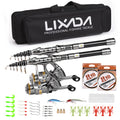Fishing Pole Combo Set 2PCS Rod and Reel Telescopic Fishing Rod Carbon Fiber Reels Fishing Accessories