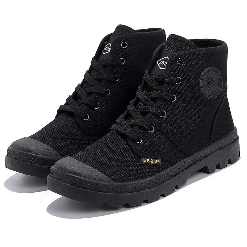 Male Shoes Hiking Outdoor Rubber Men's Boots Lace Up Original Deals Vintage In Promotion Y2k Offers Trendy 2025 Footwear New