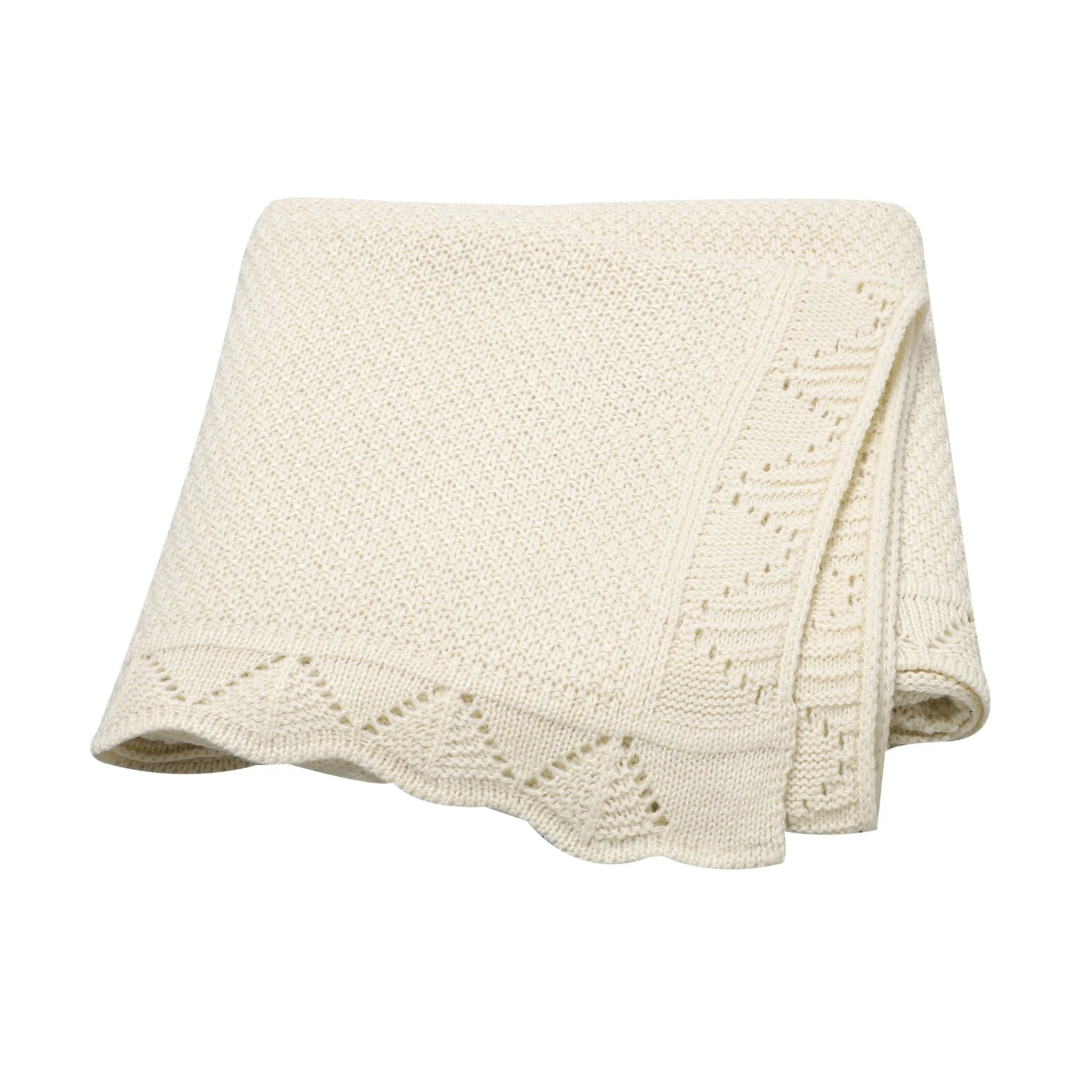 Baby Blankets Knitted Infant Boy Bedding Girl Quilt 100*80CM Plaid Newborn Stroller Swaddling Wrap Fashion Hollow Out Super Soft