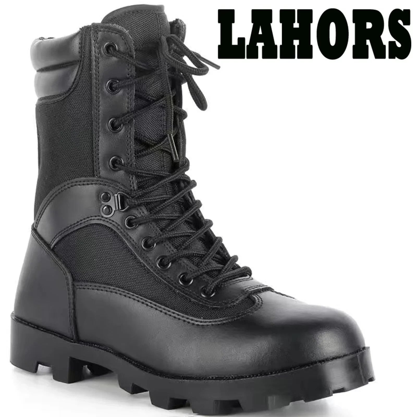 LAHORS® Leather Man Tactical Boots Sport Hiking Shoes Outdoor Ankle Desert Combat Boots Work Safety Shoes Botas Hombre