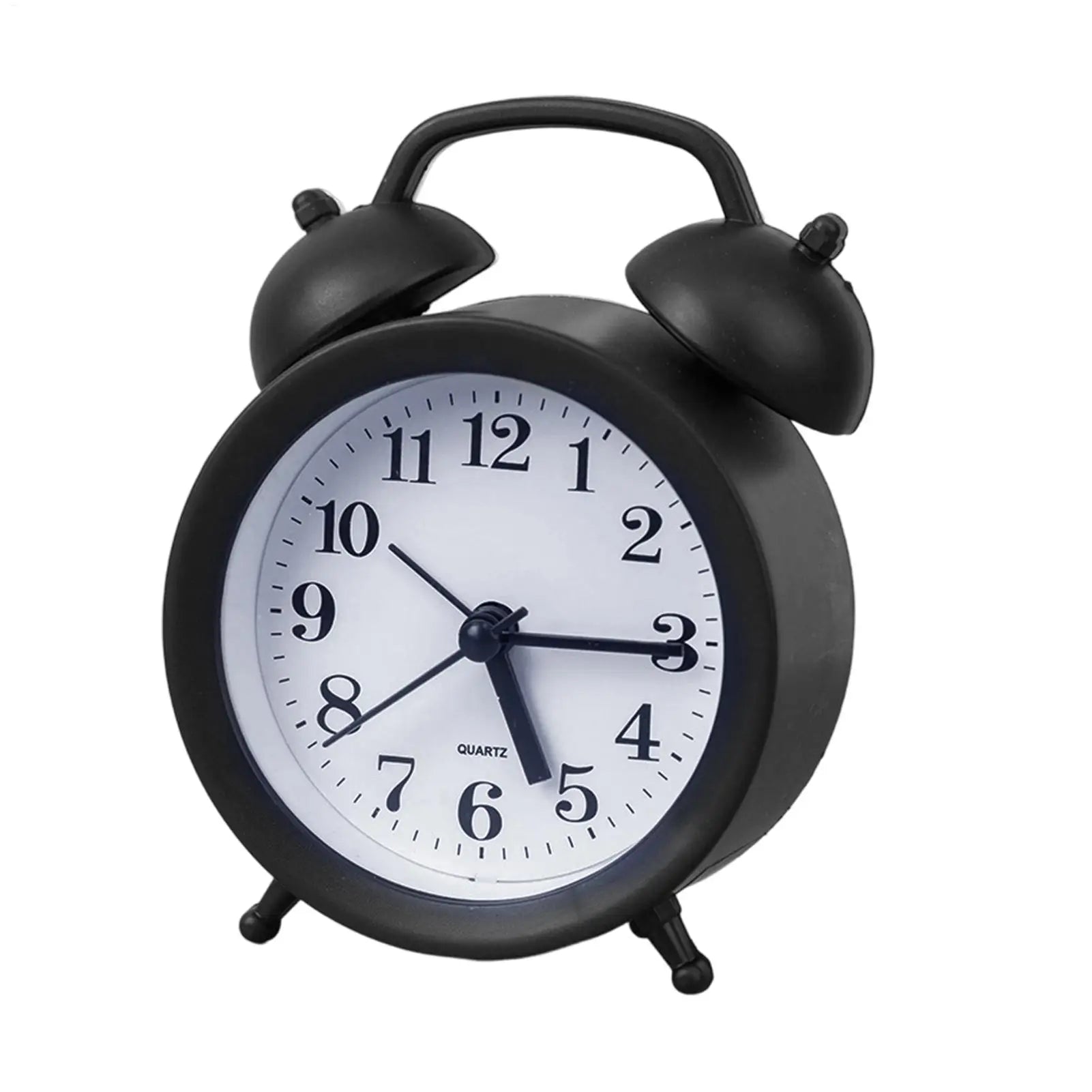 Alarm Clock Retro Bell Desk Table Analog Clock Silent For Home Office Mini Travel Portable Alarm Clock Retro Home Decor