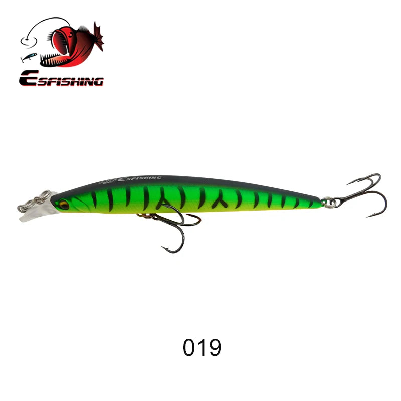 ESFISHING Fishing Lures Floating Minnow Sharp Shovel 120mm10g Dive 0.2-07m Leurre Soupl Baits Two Depth for Choosing Top Water