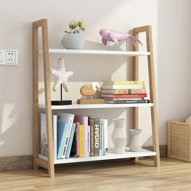 Home Furniture Bookshelves Modern Design Wooden Metal Bookcases  Room Design