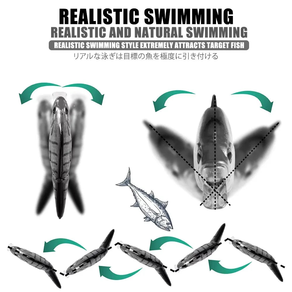 2023 Swimbaits Sinking Fishing Lures Tackle Accessories Wobblers Baits For Sea Fishing Goods 13g 75mm Isca Artificiall Equipment