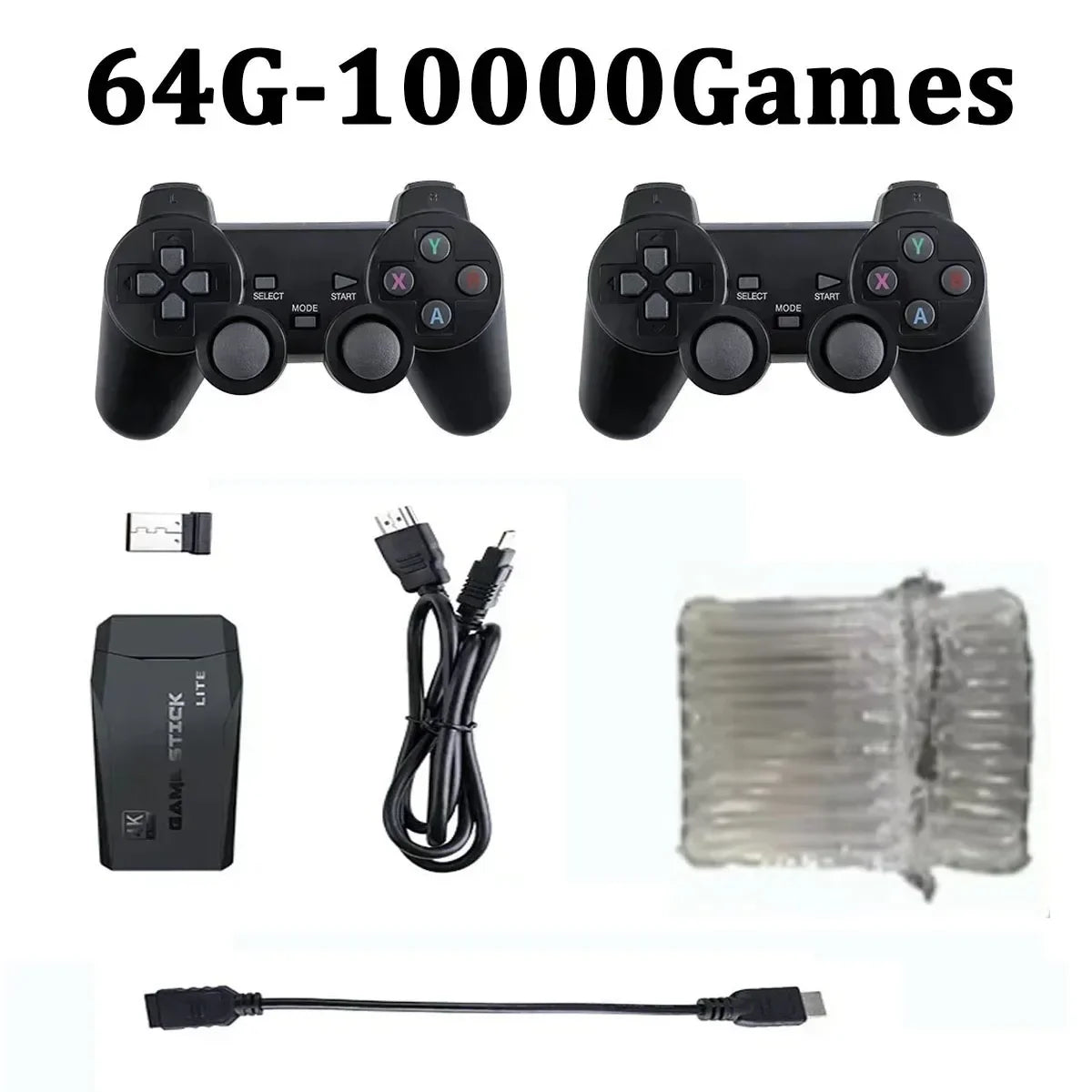 New stylish adult and child M8 home TV game console, 520 games, USB wireless dual P, 2.4G high-definition HDMI