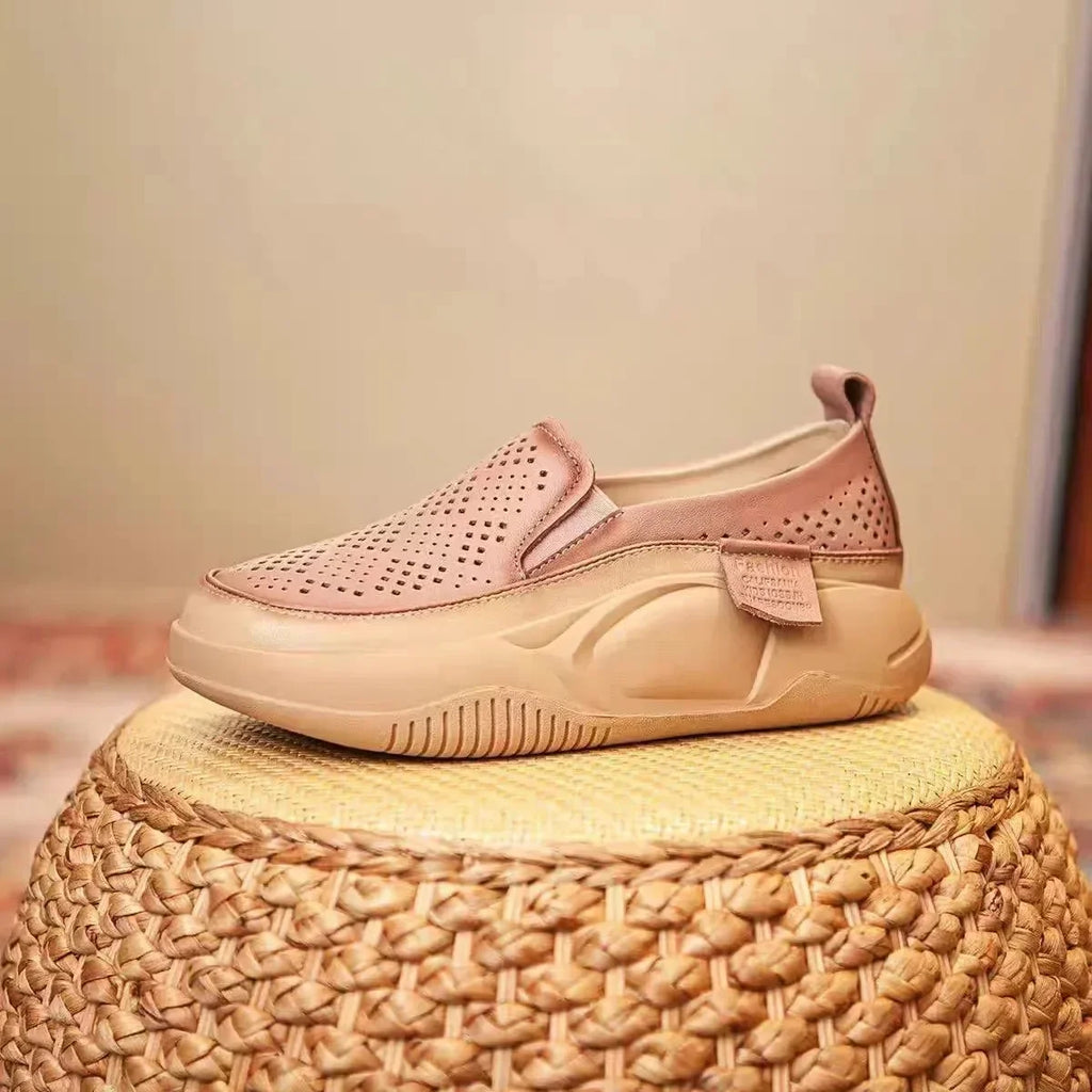 Women's Shoes Round toe soft sole flat shoes For Women Non-Slip Comfortable Lightweight Walking Sandals off white shoes 2024