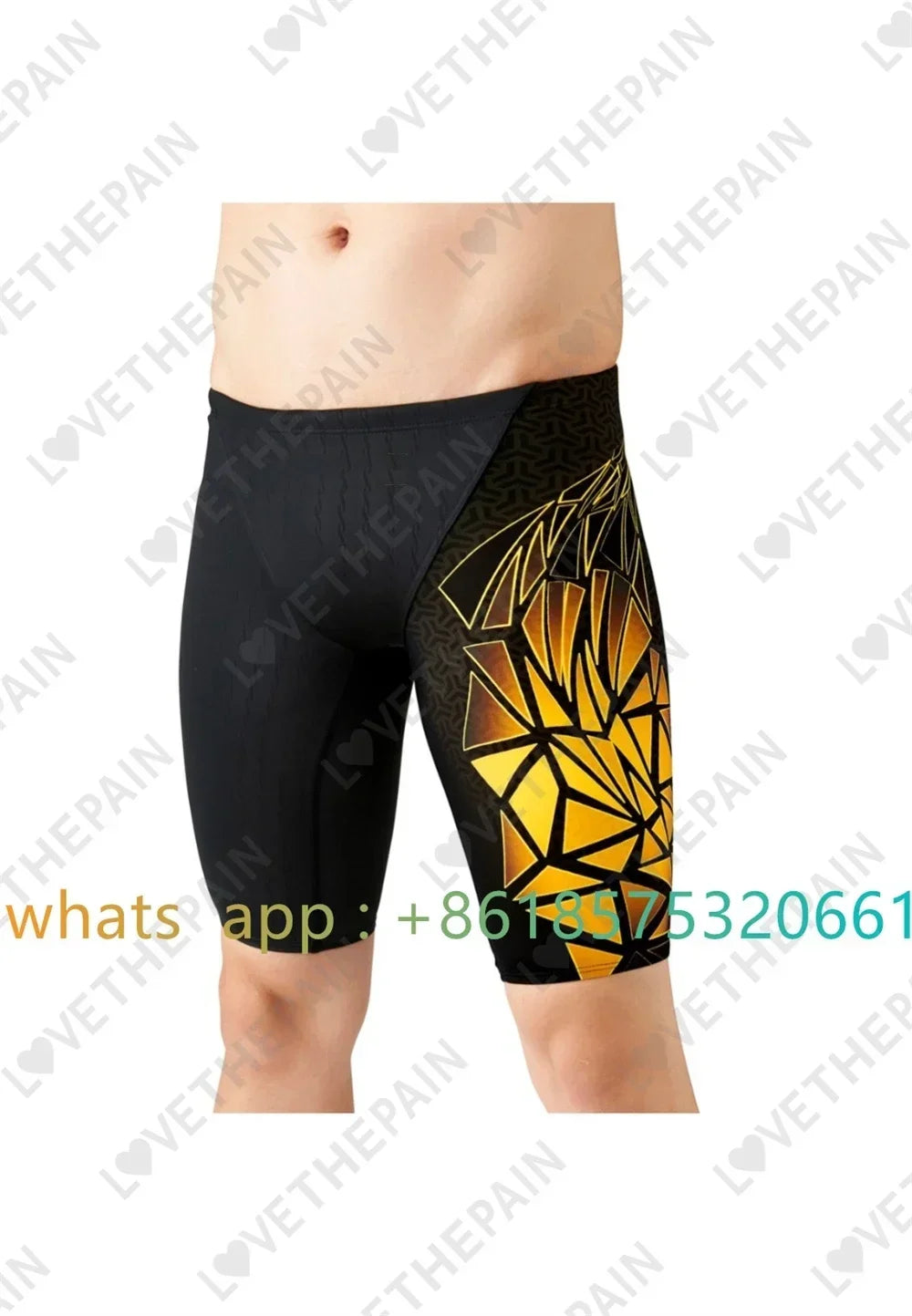 Mens Swimsuit Shorts Swimming Trunks Endurance Athletic Training Swimsuit Racing Shorts Beach Swimwear 2023 Surfing Swim Jammers