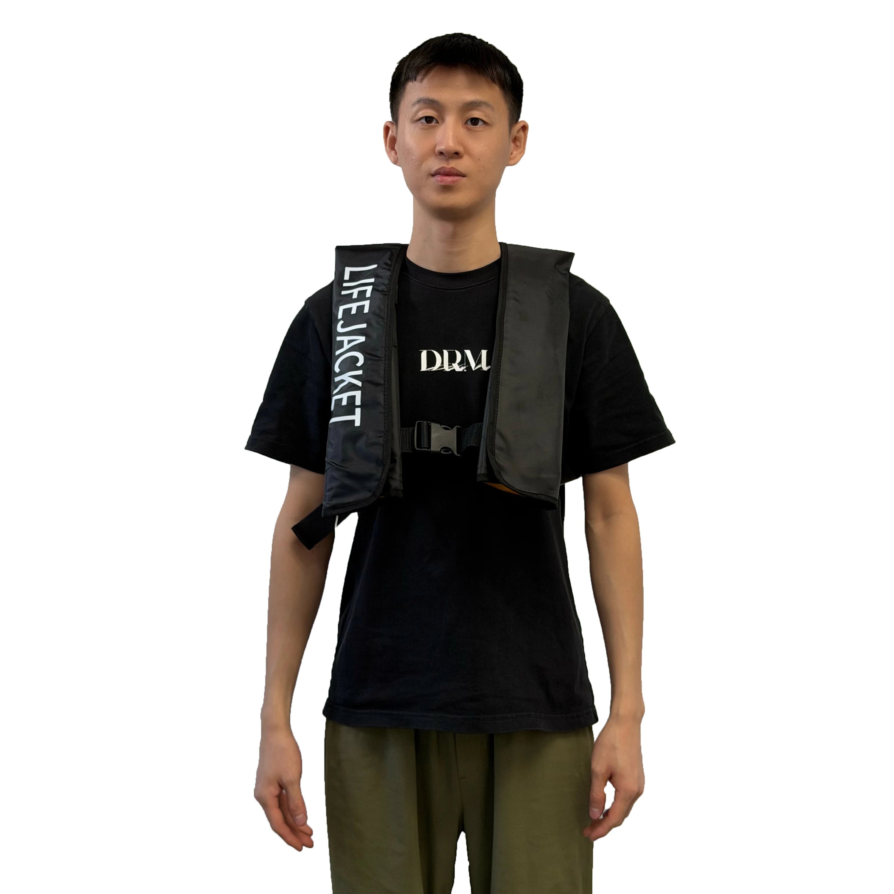 Professional Fishing Vest Self Inflatable Life Jacket Manual Vest Adult 150N Auto Water Sports Rafting Boating Accessories ﻿