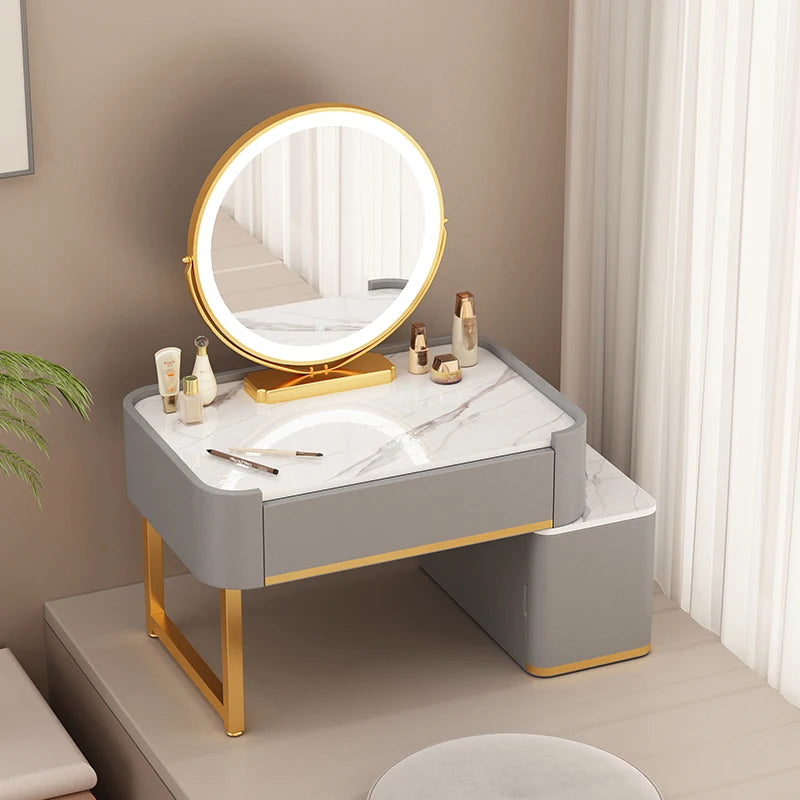 Organiser Ornaments Dressing Table Luxury Makeup Style Shelf Dressing Table Design Storage Tocador De Maquillaje Home Furniture