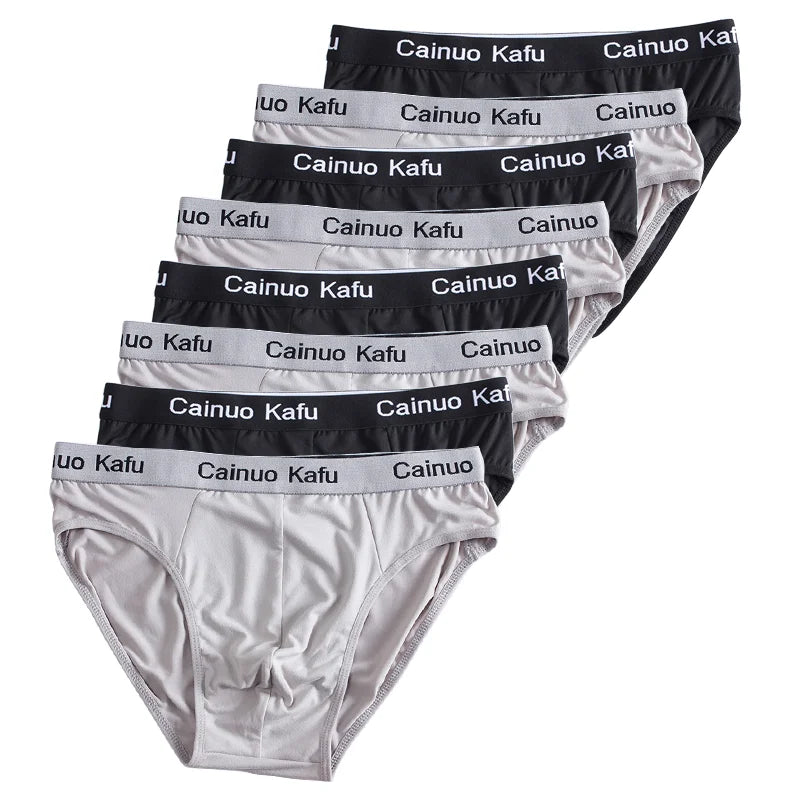 10pcs Mens Underware Breathable Comfortable Mens Briefs Sexy Soft Male Underwear 7XL Plus Size Men Briefs