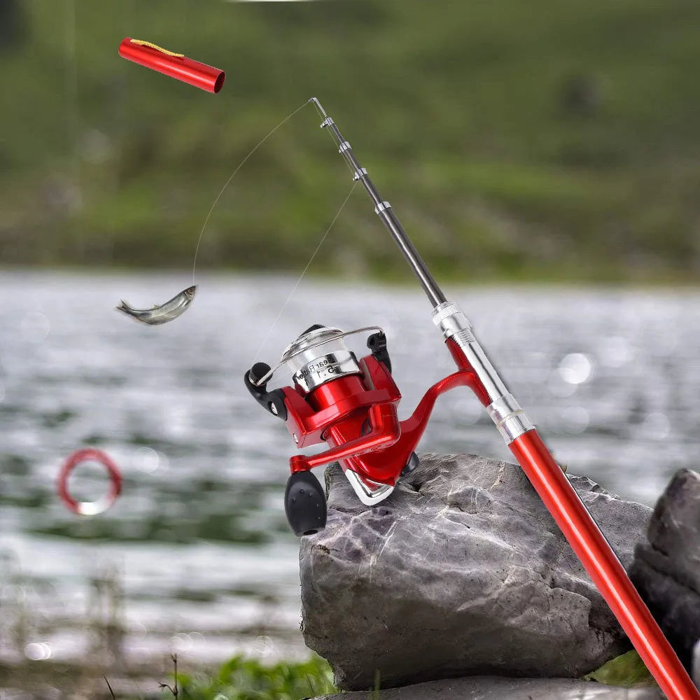 Rods for Fishing Accessories Fish Rod Goods Tackle Reel Telescopic Pole Tools Accessaries Poles Material Things Articles Sports