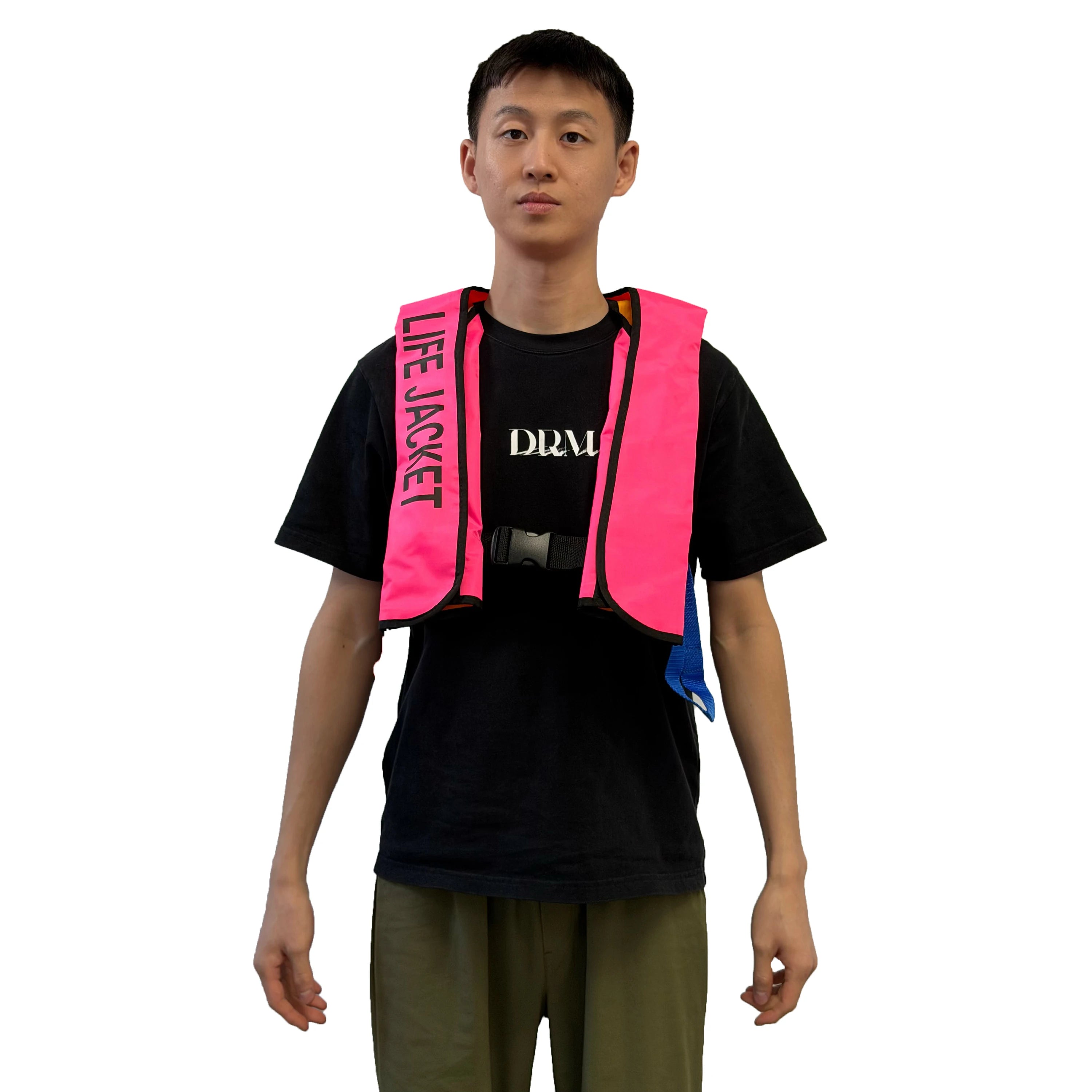 Professional Fishing Vest Self Inflatable Life Jacket Manual Vest Adult 150N Auto Water Sports Rafting Boating Accessories ﻿