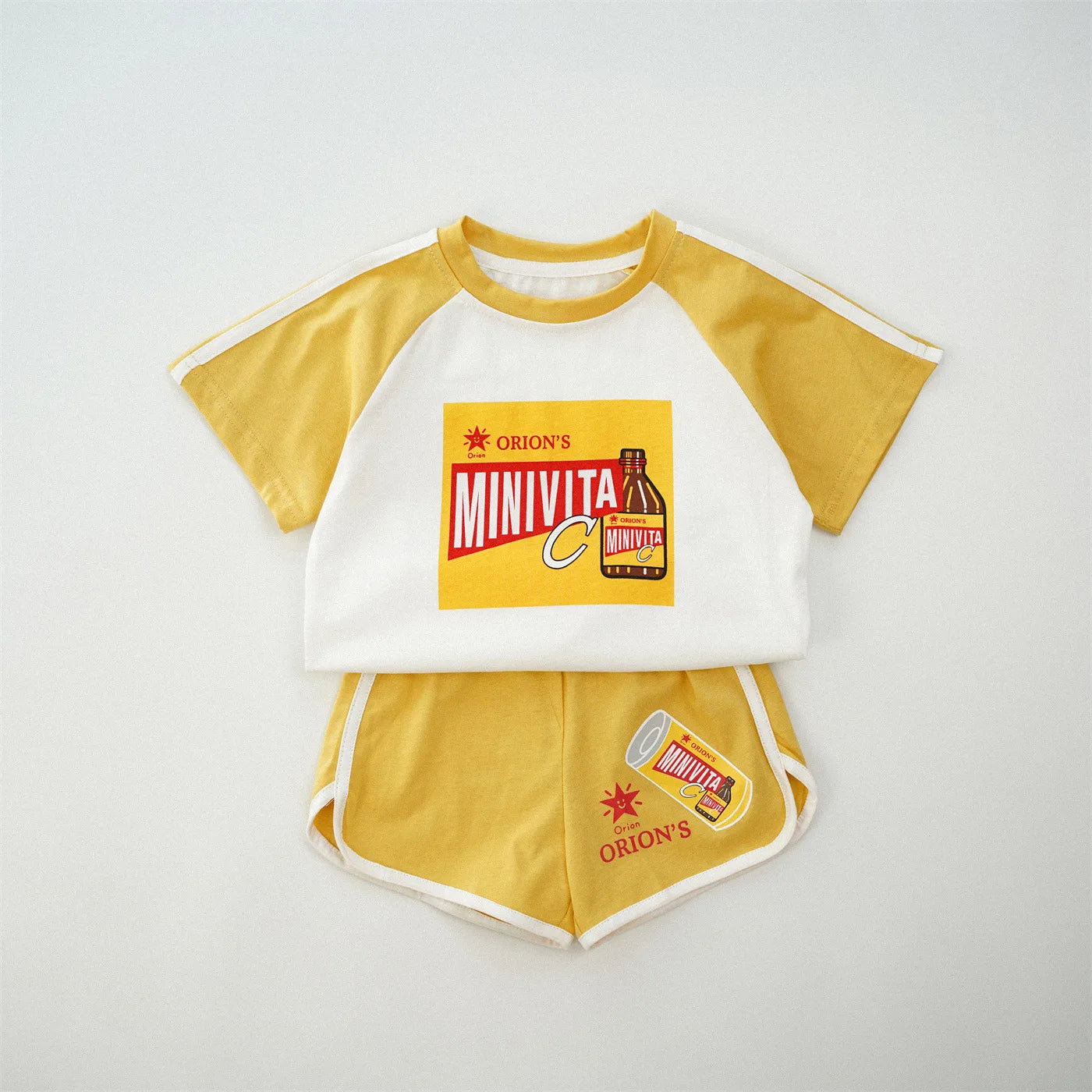 2026  Kids Summer Clothes Set Cartoon Toddler Cartoon T-Shirt + Shorts Baby Boy Girl Matching Outfits Comfortable Preschool Wear